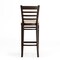 Flash Furniture HERCULES Ladder Back Walnut Wood Restaurant Barstool - Tan Vinyl Seat XU-DGW0005BARLAD-WAL-TNV-GG - alternate 8