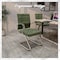 Leisuremod Benmar Modern Office Chair with Faux Leather Sled Base Task Chair & Arms BGO19GL - alternate 3