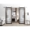 Sartodoors Sturdy Double Barn Door with Frosted Glass Planum 2112 84x96 (2* 42x96) Solid Core Modern Interior PLANUM2112DB-S-CA-84 x 96 (2* 42x96) - alternate 5