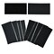 Grizzly Supply Adhesive Hook and Loop Strip, 4 in L, 2 in W, Hook and Loop Connection, Black, 4PK GS-HLAS4x2-0 - alternate 1