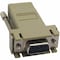 Tripp Lite Tripp Lite by Eaton B090-A9F Modular Adapter - 1 x 9-pin DB-9 Serial Female - 1 x RJ-45 Network Female - Beige B090-A9F - alternate 2