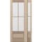 Doornmore G7504, 51.5" x 98" ( 36" Door + 12" Side) Left Hand, Mahogany SDL 4 Lite, 3/4 Lite Exterior Door G7504-SW-3696-G7502-SL_1-1_LI - alternate 8