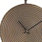 Homeroots 15" Circle Bronze Metal Analog Wall Clock 516120 - alternate 3