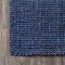 Jonathan Y Pata Hand Woven Chunky Jute Navy 7 ft Square Area Rug NRF102D-7SQ - alternate 6