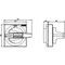 Siemens Handle with masking frame Emergency switching-off Size 75x 75 for shaft 8x 8UD1731-2AE05 - alternate 2