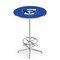 Holland Bar Stool Co 42" Chrome Creighton Pub Table, 36" dia. Top L216C4236Crghtn - alternate 1