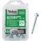 Teks Screw #14 Thread, 2-1/2" L, Coarse, Hex Drive, Self-Drilling, Self-Tapping Point, Steel, 30PK 21356 - alternate 5