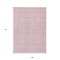 Homeroots 9' X 12' Pink And Ivory Geometric Washable Indoor Outdoor Area Rug 595587 - alternate 6