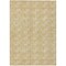 Homeroots 10' X 14' Gold And Beige Geometric Washable Indoor Outdoor Area Rug 595000 - alternate 6