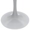 Leisuremod Round 35.43 in W, 29.69 in L, Sintered Stone/Steel, Grey VT20W-36GRS - alternate 8