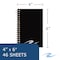 Roaring Spring Case of Wirebound Memo Notebooks, 6"x4", 46 sheets of Paper, narrow Ruled, Assorted Poly covers, PK72 14019cs - alternate 9