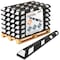 Jrex Safety 72 in Rubber Parking Block Curb Stop, White Reflective Strip, Half Pallet 24 PBSW-JR-6-HP24 - alternate 1