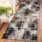 World Rug Gallery Adare Contemporary Abstract Runner Rug 2 ft 7 in x 10 ft Yellow 977YELLOW27X10 - alternate 1