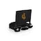 Picnic Time Family Of Brands NCAA Wyoming Cowboys Gridiron Stadium Seat - Lightweight, Black 627-01-179-694-0 - alternate 1