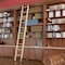Quiet Glide 9.92 ft. Maple Contemporary Wheel Black Rolling Ladder, 12 ft. Rail QG.240-10MA-12-H.08 - alternate 1