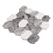 Apollo Tile Toscana 13x12 in. Polished Calacatta Bluette, Thassos White Picket Lantern Mosaic Tile, 5PK APLEML88CN02A - alternate 5