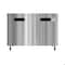 Koolmore 48 in. Two Door Commercial Undercounter Refrigerator in Stainless-Steel 11 cu. ft. KM-UCR-2DSS KM-UCR-2DSS - alternate 1