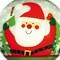 Homeroots Festive Glitter Santa Hand Painted Mouth Blown Glass Ornament 477463 - alternate 3