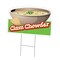 Signmission Clam Chowder Die Cut Yard Sign & Stake outdoor plastic coroplast window, C-DC-1824-Clam Chowder19 C-DC-1824-Clam Chowder19 - alternate 1