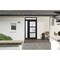 Vdomdoors Front Exterior Prehung FiberGlass Door Frosted Glass / Manux 8552 Matte Black / Sidelight and Trans MANUX8552EXD-BLK-W36+16 x H80+14-RH - alternate 5