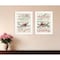 Homeroots Set Of Two All Heart Come Home for Christmas 1 White Framed Print Wall Art, 2PK 407172 - alternate 3