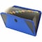 C-Line Products Expanding File with Zipper Closure, Blue CLI48105 - alternate 1