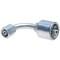 Gates Female DIN 24 Cone Swivel - Light Series with O-Ring - 90 Bent Tube MegaCrimp G25655-1628 - alternate 5