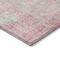 Homeroots 10' X 14' Pink And Ivory Abstract Washable Indoor Outdoor Area Rug 612351 - alternate 7