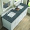 James Martin Vanities Lorelai 72'' D Vanity, Bright White w/ Parisien Bleu Silestone Top w/FreePower Wireless Charger 424-V72-BW-FPBL - alternate 8