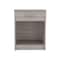 Homeroots 22" Light Gray Wood One Drawer Nightstand 479976 - alternate 1
