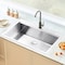 Vevor 33" Kitchen Sink Top Mount Single Bowl Drop-In Basin Stainless Steel Bar T332209RS1 - alternate 7