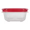 Rubbermaid Easy Store 7.81 cups Clear Food Container and Lid 2210149 - alternate 3