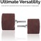 Hiltex Drum Sander Kit, 26 Pc Set, 1/8 & 0.25 in Drive Spindle Sander, 1 in Drum Sander Paper 10342 - alternate 5