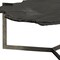 Homeroots 40" Black and Gold Stone and Iron Free Form Distressed Coffee Table 376308 - alternate 4