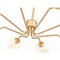 Z-Lite Breton Modern Gold 8 Light Chandelier 3048-8MGLD - alternate 4