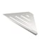 Gatco Elegant 13" Corner Shower Shelf, Brushed Nickel 1464 - alternate 1