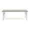 Flash Furniture Wren 72 in x 30 in Adjustable Height Activity Table, Thermal Laminate Top, Short Legs, Light Gray XU-A3072-REC-LTGRY-T-P-GG - alternate 6