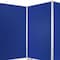 Homeroots 71" Blue Iron Folding Nine Panel Screen Room Divider 370385 - alternate 5