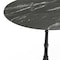 Flash Furniture Commercial All-Weather 31.25" Black Faux Marble HPL Tabletop-Black Bistro Base ST-RD31-BKMAR-SDAT2222-GG - alternate 7