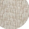 Homeroots 8' Tan And Beige Round Abstract Washable Indoor Outdoor Area Rug 602523 - alternate 8
