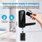 Wrightmaster 5 in 1 Corded Aluminum Smart Lock Deadbolt, Keyless Entry Door Lock with Fingerprint Digital, APP C ZR-06T-BK - alternate 6