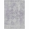 Homeroots 9' X 12' Plum Oriental Washable Indoor Outdoor Area Rug 607618 - alternate 5