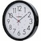 Lorell 14-1/2" Self-Set Wall Clock, Analog 61009 - alternate 3