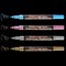 Marvy Uchida Broad Point Chalk Marker Metallic Fine Tip Set 4M, Gold, Silver, Blue, Red 482-4M - alternate 3