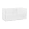 Martha Stewart Brody Set of 3 Stack and Slide Plastic Tray Office Desktop Organizers, 2- Small and 1-Medium BE-PB3316-3-CLR-MS - alternate 1