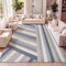 Jonathan Y Retro Rainbow Contemporary Stripe Blue/Cream/Gray 3 ft. x 5 ft. Area Rug DZC102B-3 - alternate 6