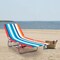 Rio Brands Rio Brands Silver Steel Frame Foldable Chaise Lounge Multicolored BPL-2520ABPK4 - alternate 6