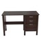 Homeroots 47" Espresso Computer Desk With Three Drawers 249800 - alternate 1