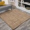 Jonathan Y Pata Hand Woven Chunky Jute Natural 5 ft Square Area Rug NRF102A-5SQ - alternate 1