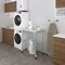 Amgood 24in D x 36in L Stainless Steel Open Base Table, 3in Casters AMG WT-2436-RCB-WHEELS-Z - alternate 5